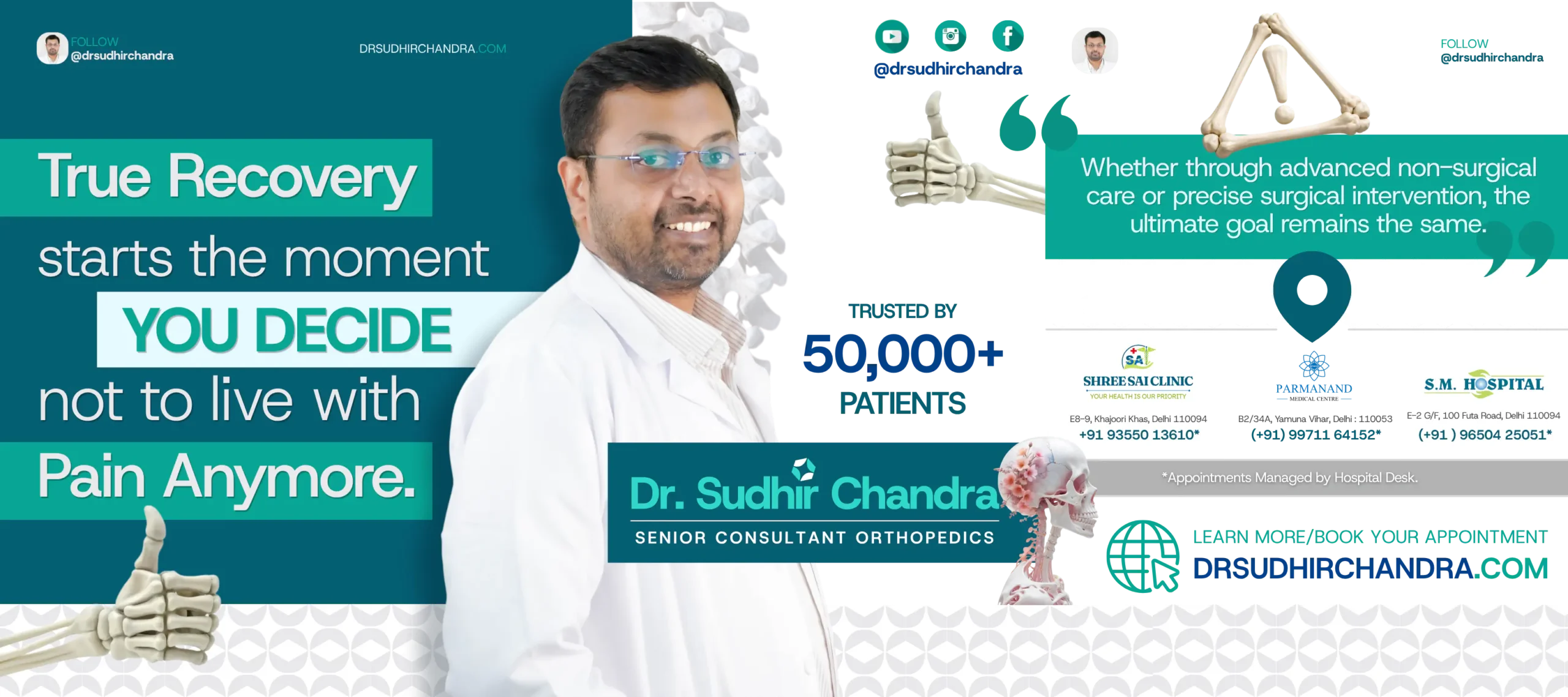 Dr Sudhir Introductory base Post